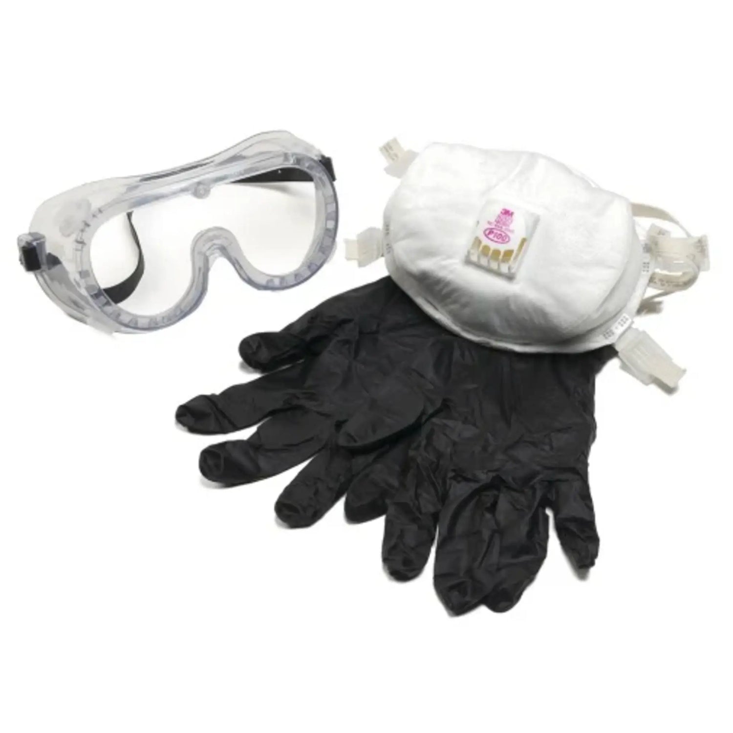 safety environment glasses gloves, Front Packet