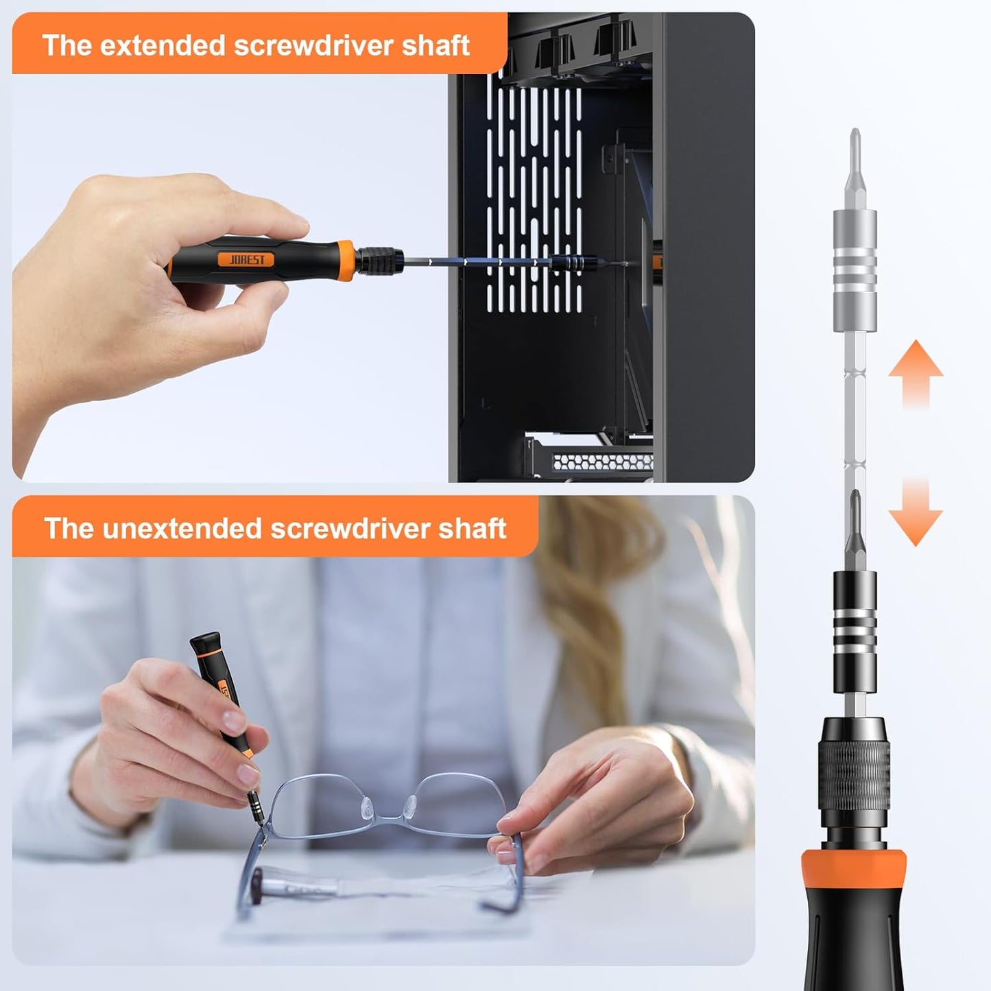 152 in 1 Precision Screwdriver Set, Tool Gifts for Men, Magnetic Tool Kit with Torx Triwing Bits, Repair for Electronics,Macbook, Laptop, PC, RC, PS5, Iphone,Jewelers, XBOX, Glasses