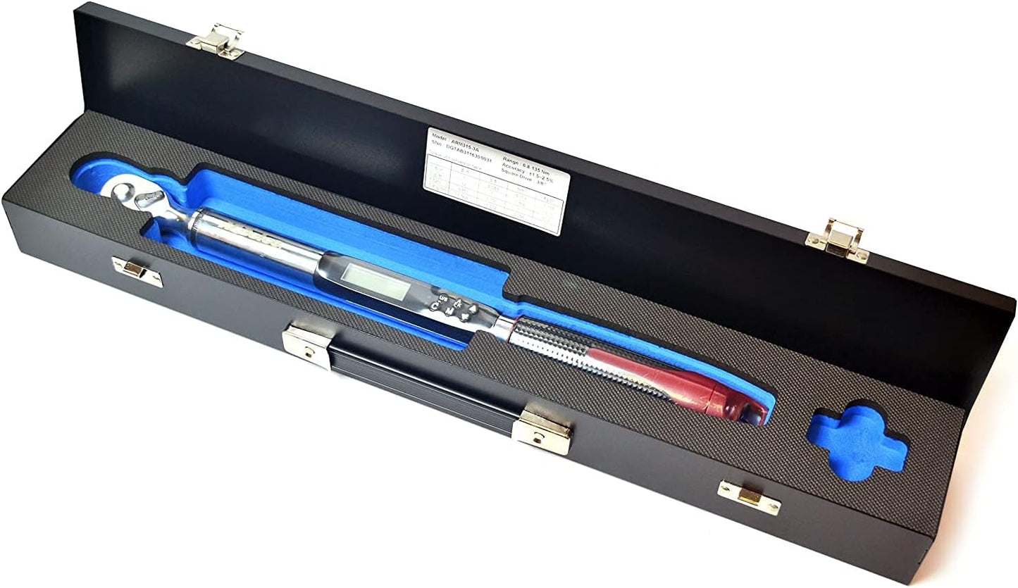 Acdelco 1/4", 3/8" or 1/2" Heavy Duty Angle Digital Torque Wrenches (1/2" (5.0 to 99.5 Ft-Lbs.))