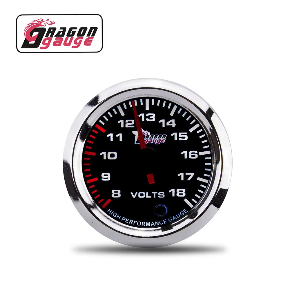 「DRAGON」2" 52Mm Tachometer PRM Voltmeter Air-Fuel Ratio Boost Gauge EGT Gauge Water Temp Oil Temp Oil Press 7 Colors Change